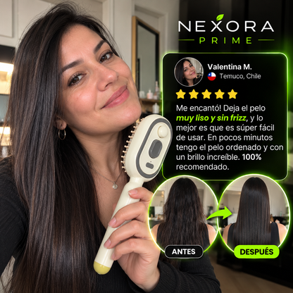 ✨Cepillo Eléctrico Masajeador Pulverizado | DESENREDA Y LUCE UN CABELLO HERMOSO EN MINUTOS💆‍♀️+Envio gratis🏡🚚