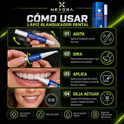 🦷¡DIENTES MÁS BLANCOS EN MINUTOS!✨+Envío Gratis🏡🚚