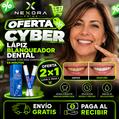 🦷¡DIENTES MÁS BLANCOS EN MINUTOS!✨+Envío Gratis🏡🚚